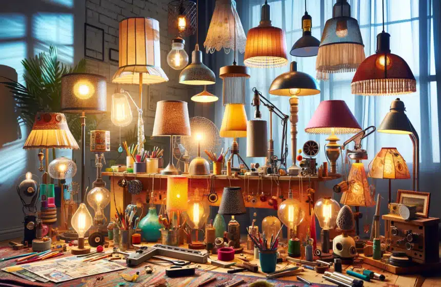 Atelier de lampes faites maison : Créer des luminaires originaux