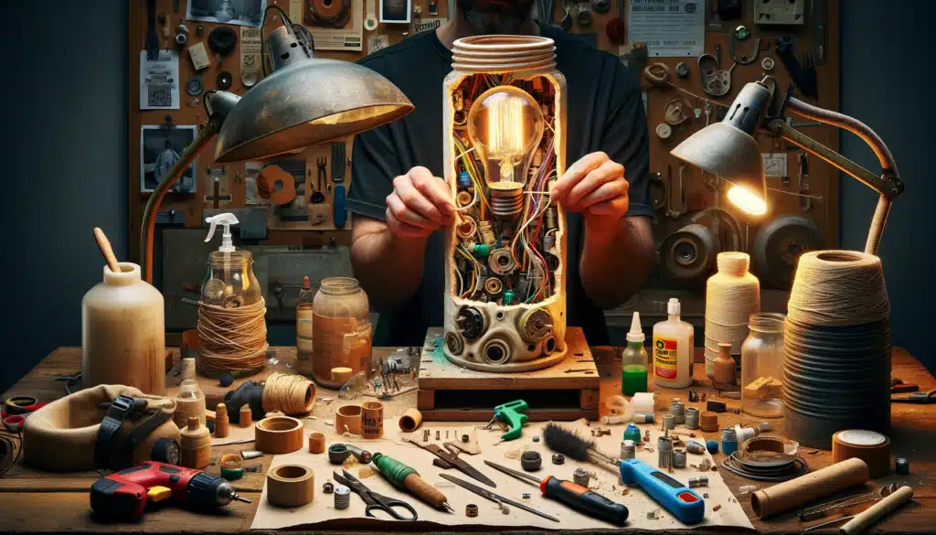 Assemblage de la Lampe