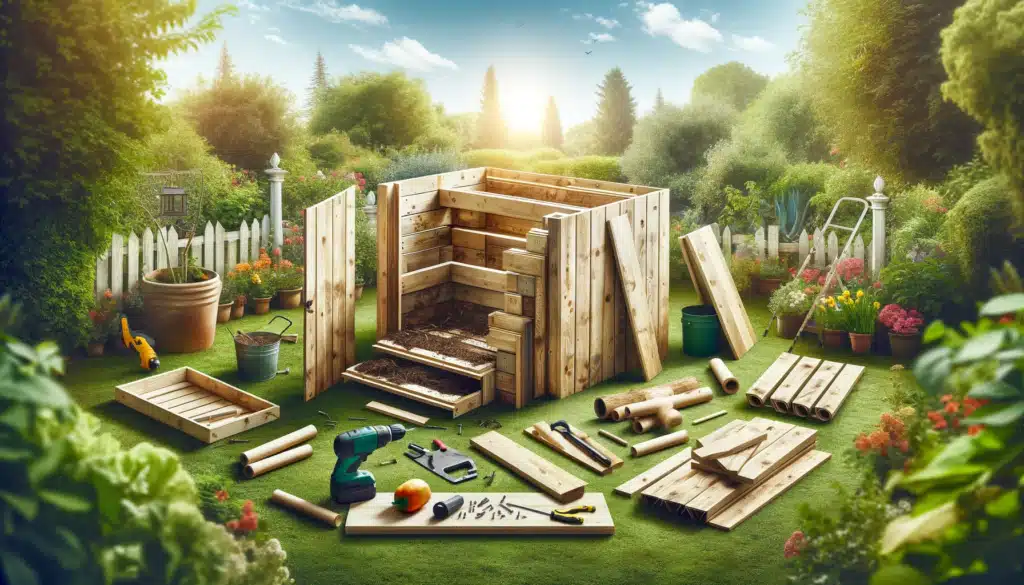 Construire un composteur maison pour votre jardin