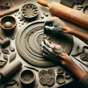 Créer des plats de service décoratifs en céramique