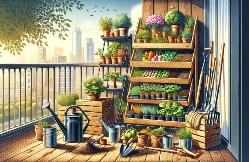 Créer un Potager Vertical pour Balcon