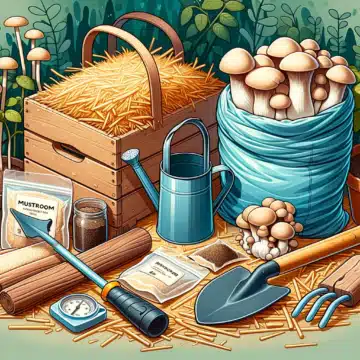 DIY Culture de Champignons en Jardin