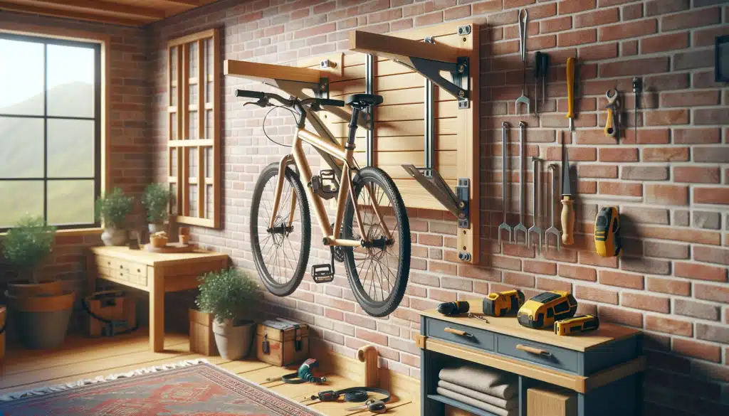 Fabriquer un Porte-Vélos Mural Fonctionnel