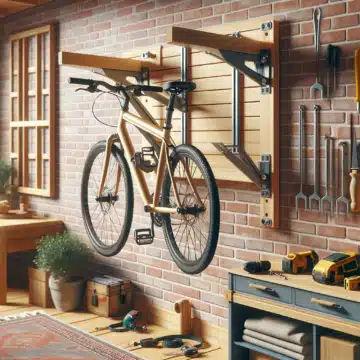 Fabriquer un Porte-Vélos Mural Fonctionnel