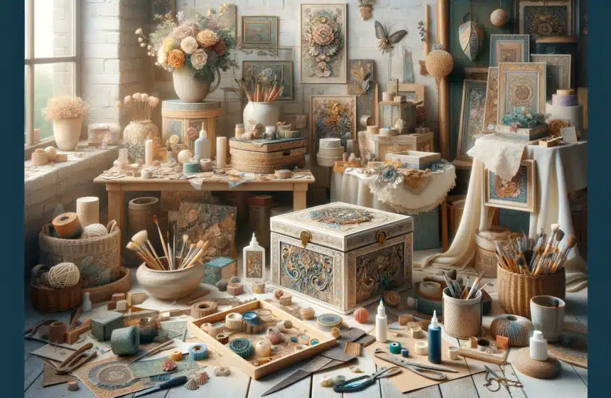 DIY : Relooking d’Objets avec la Technique du Découpage