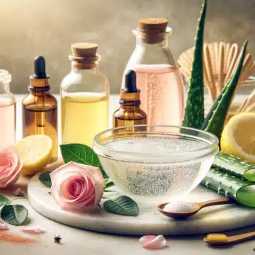 Tonique Facial Maison pour Peau Grasse