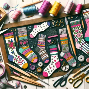 Transformation de Chaussettes en Accessoires de Mode