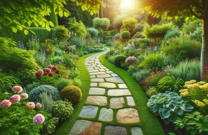 Allée de jardin charmante: Guide simple pour l’aménager