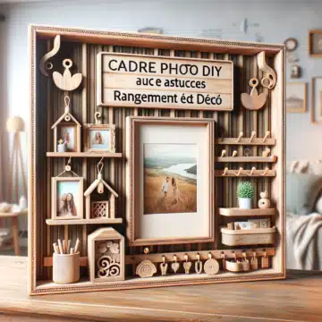 Cadre photo DIY en bois