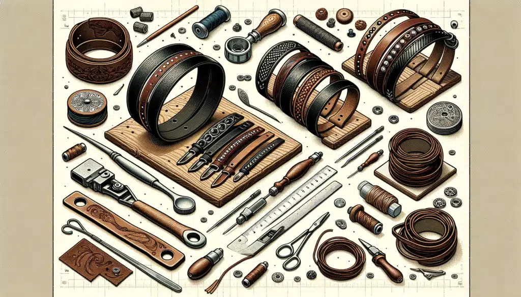 Créer des bracelets en cuir sur mesure