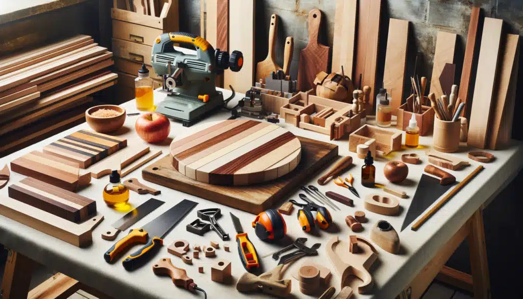 Fabriquer une planche à découper artistique