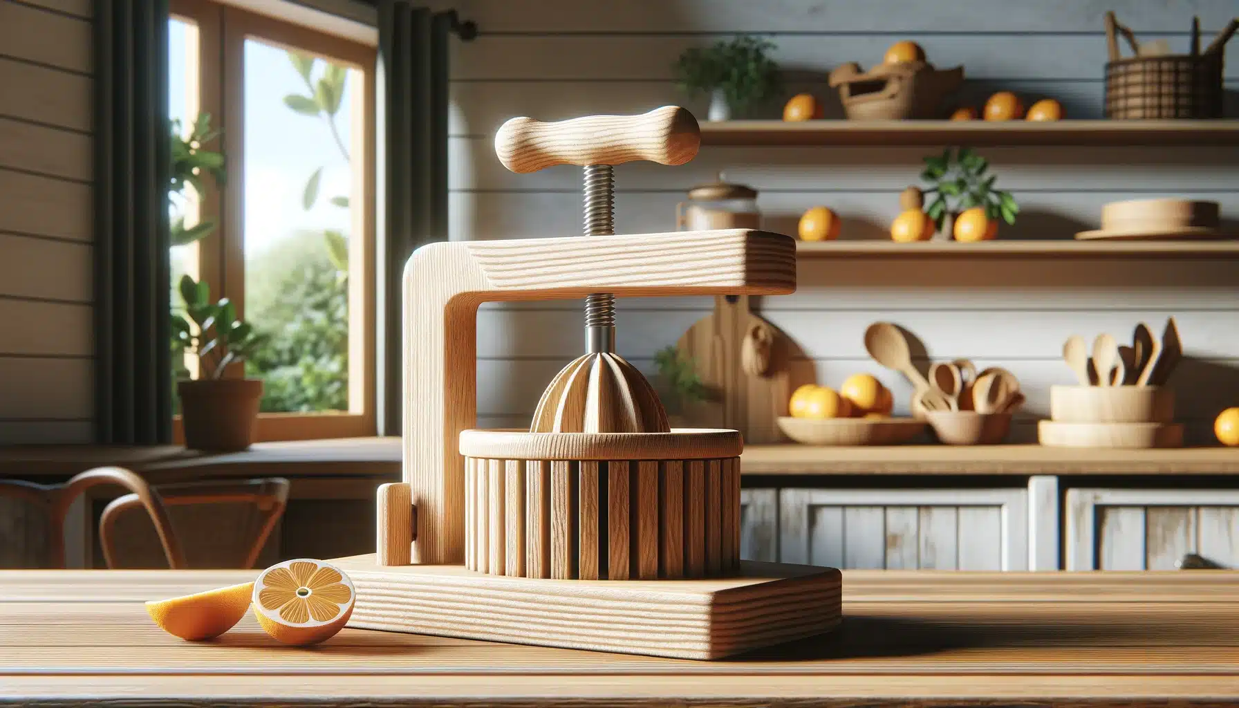 New Classic Toys Presse-Agrumes En Bois - Jouet D'imitation Pour Enfants - Jeu De Cuisine