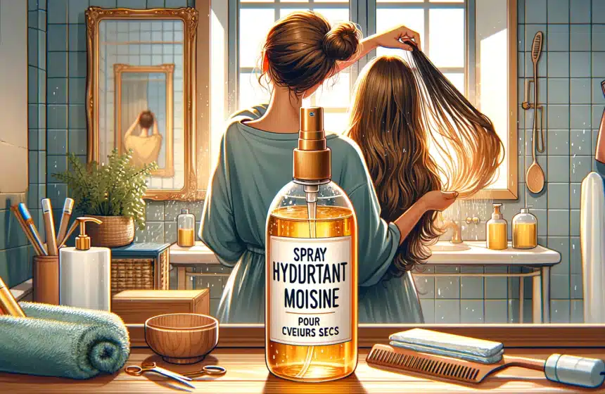 Spray Hydratant Maison : Solution pour Cheveux Secs