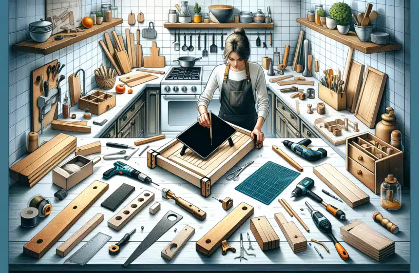 Support Tablette Et Livre De Cuisine - En Métal Noir Mat - Stable Et Compact - Pour Plan De Travail - IDesign