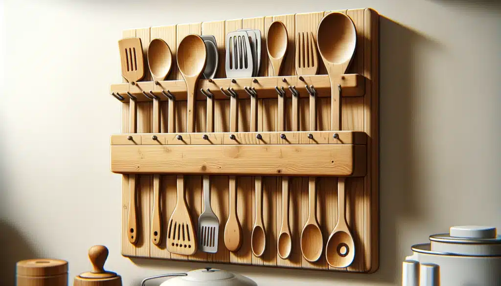 support pour ustensiles de cuisine