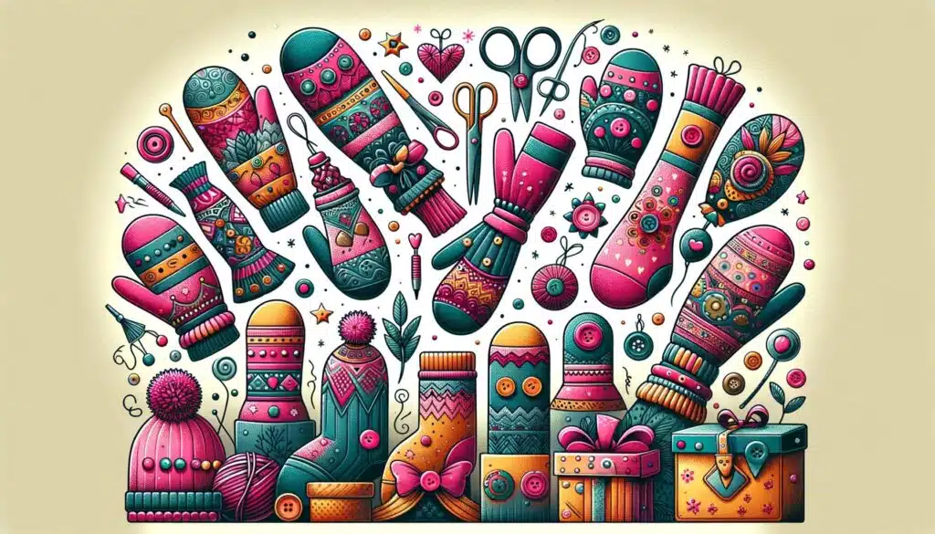 Chaussettes transformées