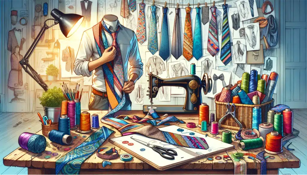 Cravates Originales DIY