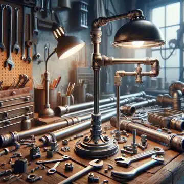 Lampadaire Style Industriel Lampadaire Style Industriel