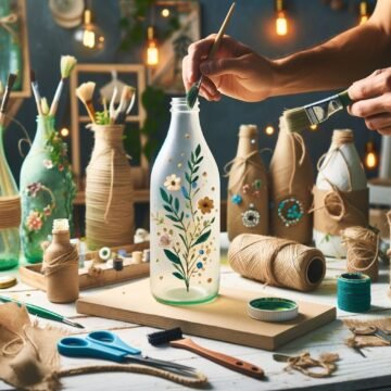 Vases Déco avec Bouteilles Recyclées